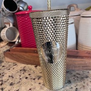 Starbucks Gold Studded Cup BRAND NEW 24 oz